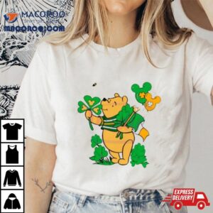 Happy St Patricks Day Winnie The Pooh Tshirt