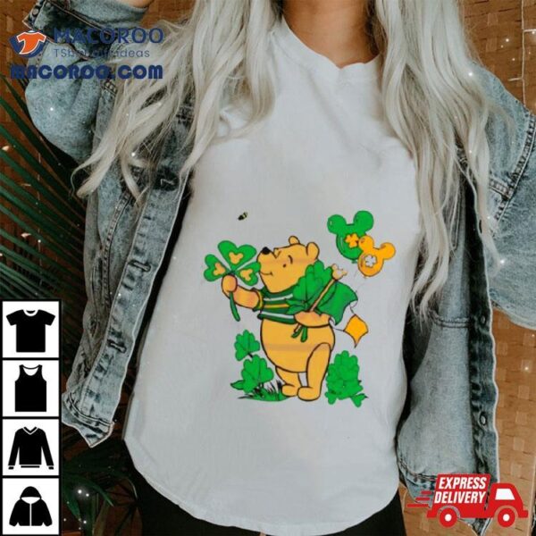Happy St Patricks Day Winnie The Pooh T Shirt