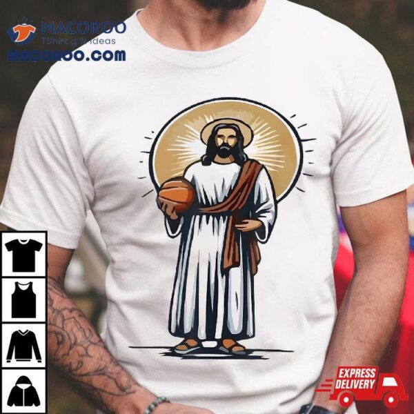 He Is Rizzin’ Jesus Christian Basketball Happy Easter Day Shirt