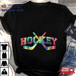 Hockey Tie Dye For Players And Fans Tshirt