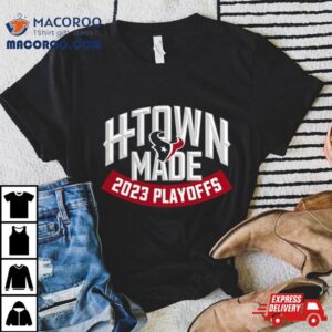 Houston Texans Nfl Playoffs H Town Made The Road To Vegas Tshirt