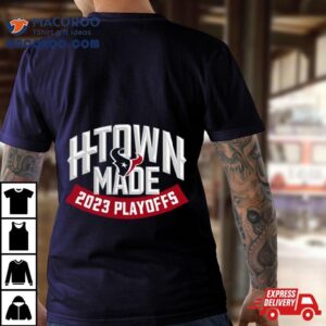 Houston Texans Nfl Playoffs H Town Made The Road To Vegas Tshirt