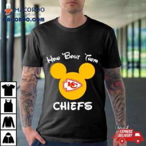 How Bout Them Kansas City Chiefs Mickey Mouse Tshirt