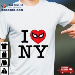 I Love Ny Spider Man Shirt