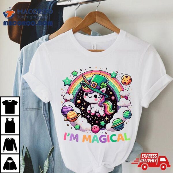 I’m Magical Lepricorn Unicorn Cute Funny Saint Patricks Day Shirt