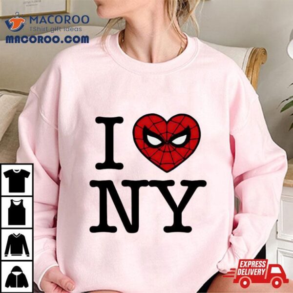 I Spider Man Heart Ny Shirt