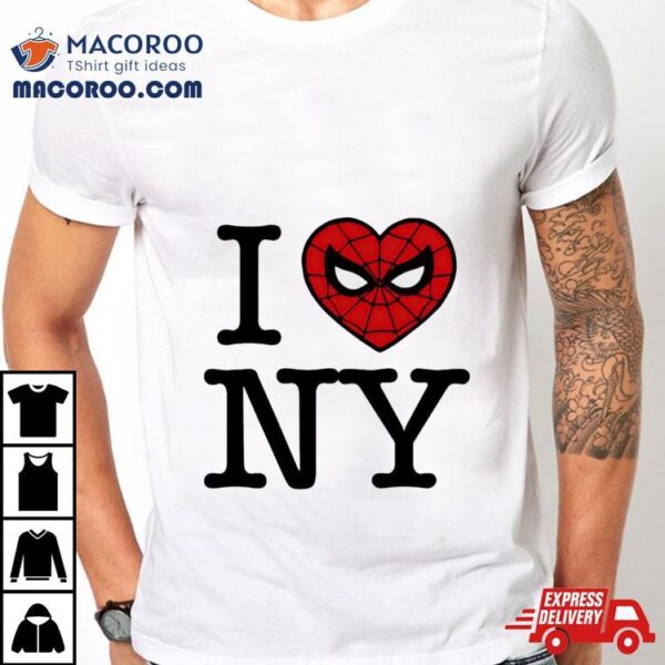 I Spider Man Heart Ny Shirt