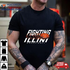 Illinois Fighting Illini Basketball Logo Tshirt