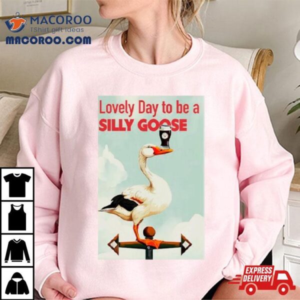 Irish Lovely Day To Be A Silly Goose Shirt