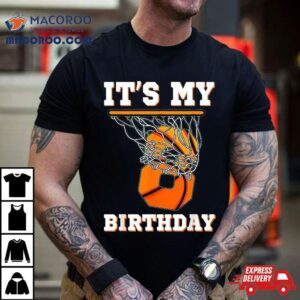 It’s My 8th Birthday Basketball Boy Party 8 Years Old Shirt