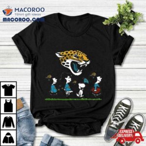 Jacksonville Jaguars Nfl With The Peanuts Snoopy Football Team S Tshirt