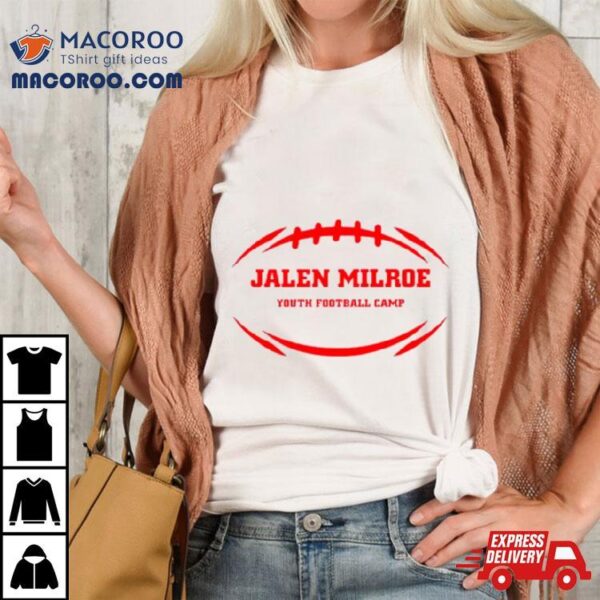 Jalen Milroe Youth Football Camp Shirt