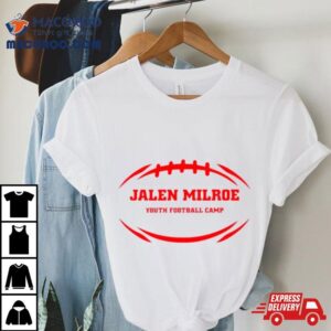 Jalen Milroe Youth Football Camp Tshirt