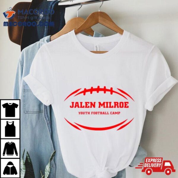 Jalen Milroe Youth Football Camp Shirt