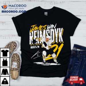 James Van Reimsdyk Boston Crack Hockey Signature Shirt