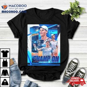 Jannik Sinner Is A Grand Slam Champion Aus Open Congratulations Tshirt