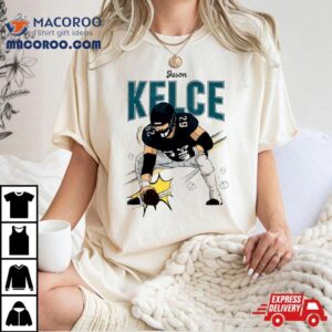 Jason Kelce Heavyweight Cartoon Tshirt