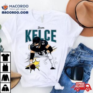 Jason Kelce Heavyweight Cartoon Tshirt