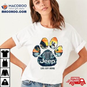 Jeep Life Off Road Dog Paw 2024 T Shirt