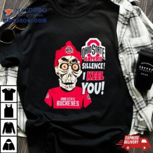 Jeff Dunham Ohio State Buckeyes Haters Silence I Keel You Tshirt