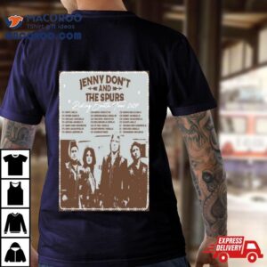 Jenny Don’t & The Spurs Riding South 2024 Tour T Shirt