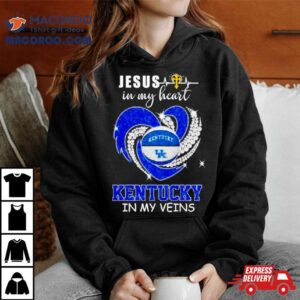 Jesus In My Heart Kentucky In My Veins Tshirt