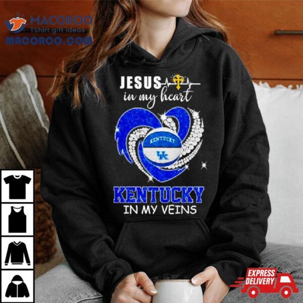 Jesus In My Heart Kentucky In My Veins 2024 Shirt