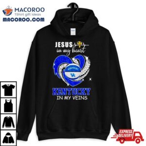 Jesus In My Heart Kentucky In My Veins Tshirt