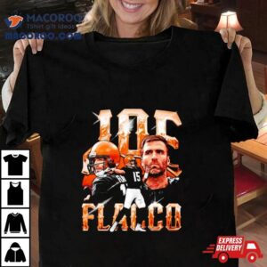 Joe Flacco Cleveland Browns Poster Vintage Tshirt