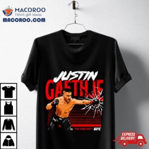 Justin Gaethje Ufc Power Punch Vintage Tshirt