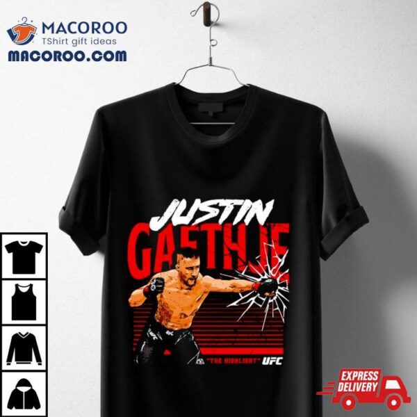 Justin Gaethje Ufc Power Punch Vintage Shirt