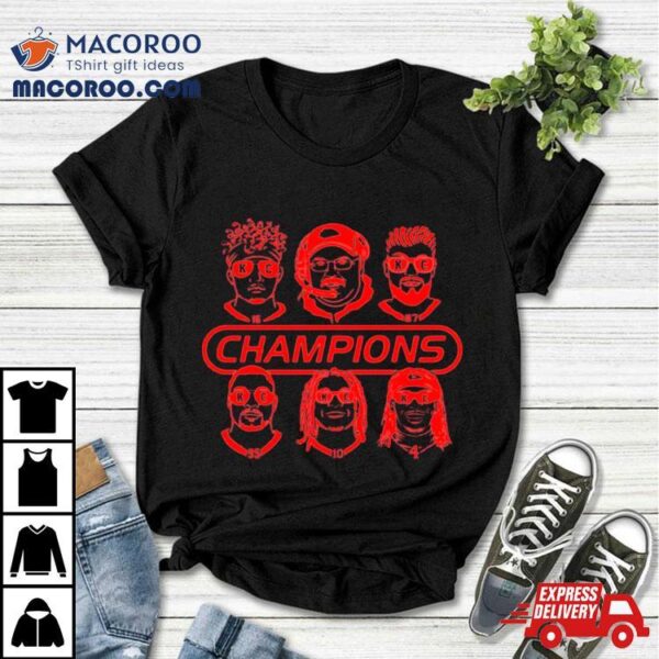 Kansas City Champions Chiefs Football Player Coach Shirt