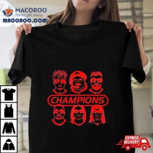 Kansas City Champions Chiefs Football Player Coach Tshirt