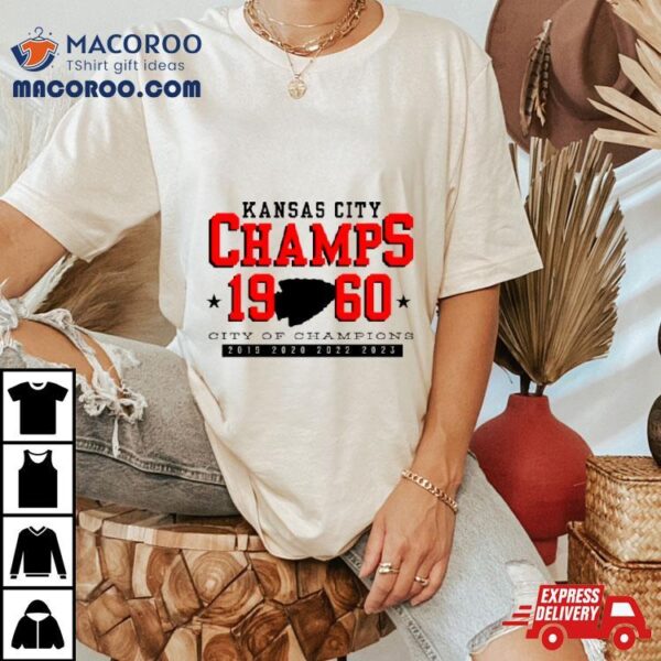 Kansas City Champs 1960 City Of Champions Classic Shirt