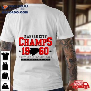 Kansas City Champs City Of Champions Classic Tshirt