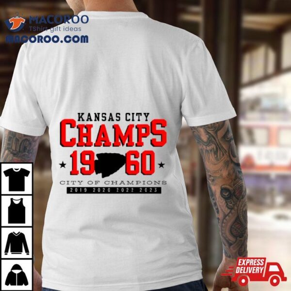 Kansas City Champs 1960 City Of Champions Classic Shirt