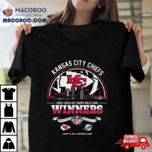 Kansas City Chiefs Afc Super Wild Card Winners Nfl Playoffs Tshirt