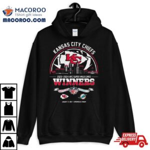 Kansas City Chiefs Afc Super Wild Card Winners Nfl Playoffs Tshirt