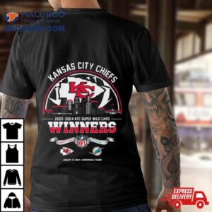 Kansas City Chiefs Afc Super Wild Card Winners Nfl Playoffs Tshirt