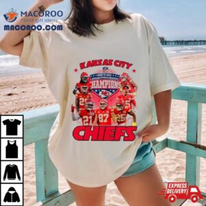 Kansas City Chiefs Afc Champions Back To Back Nfl Tshirt