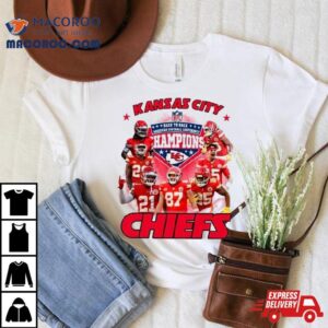 Kansas City Chiefs Afc Champions Back To Back Nfl Tshirt