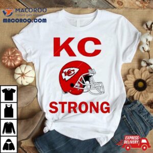 Kansas City Chiefs Helmet Strong Tshirt