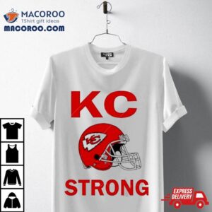 Kansas City Chiefs Helmet Strong Tshirt