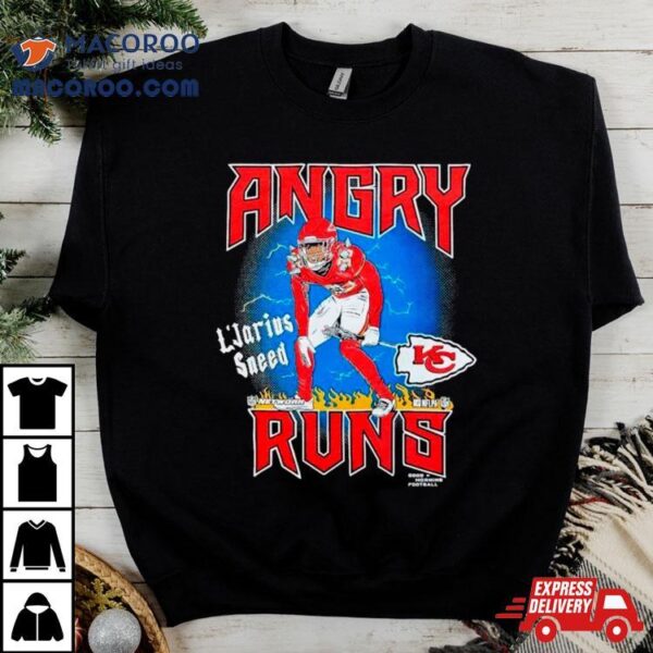 Kansas City Chiefs L’jarius Sneed Angry Runs Retro Shirt