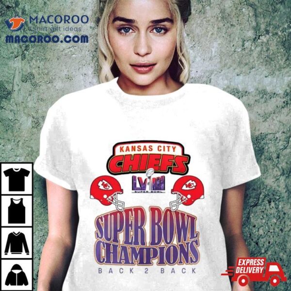 Kansas City Chiefs Super Bowl Champions Back 2 Back Shirt