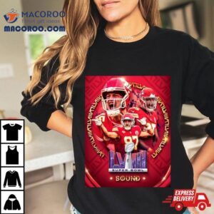 Kansas City Chiefs Super Bowl Lviii Las Vegas Bound Nfl Playoffs Season Tshirt