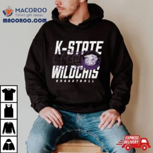 Kansas State Wildcats Basketball Logo Tshirt