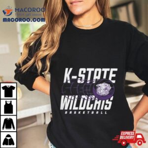 Kansas State Wildcats Basketball Logo Tshirt