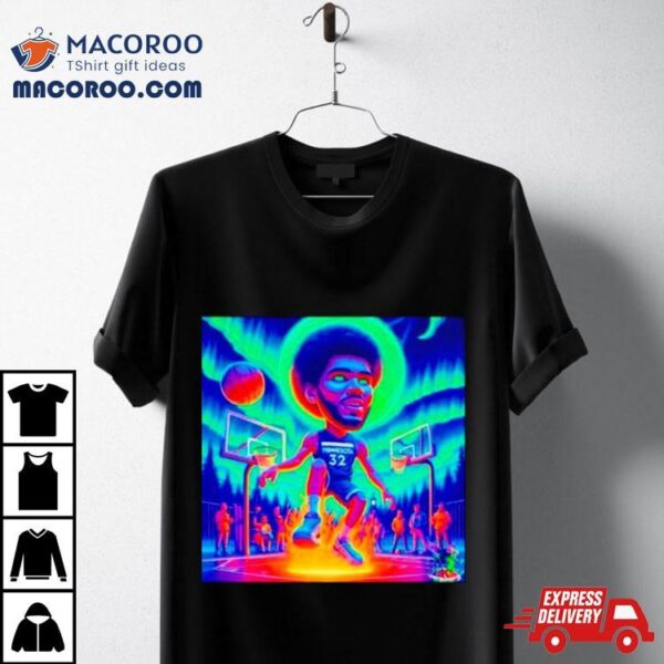 Karl Anthony Towns Big Kat Psychedelic Meme Minnesota Timberwolves Shirt