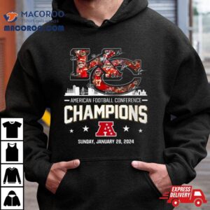 Kc Chiefs Afc Champions Signature Two Sided S Tshirt